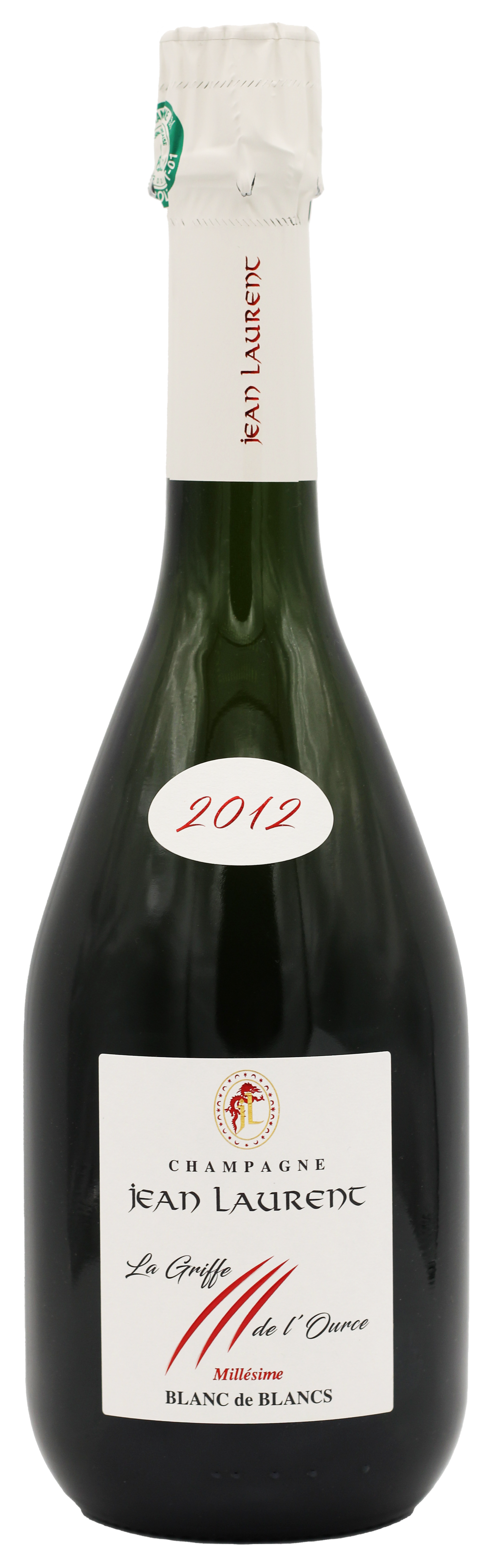 Bouteille Champagne Jean Laurent Millésime 2012 Blanc de Blancs